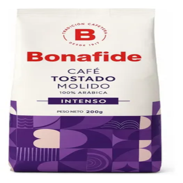 CAFE TOSTADO BONAFIDE X200 GR